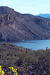 Fishing Saguaro Lake in Arizona