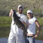 Fishing Channel Catfish in Arizona